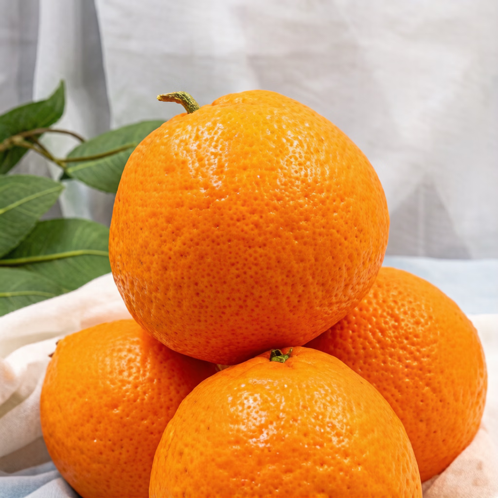 涨金正宗四川青见果冻橙柑橘子新鲜水果生鲜果冻橙酸甜口生鲜整箱C 带箱5斤70mm净重4.5斤