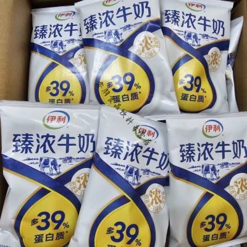 伊利新日期伊利臻浓牛奶230ml*16袋/奶香浓郁/蛋白丰富 伊利臻浓牛奶230ml16袋
