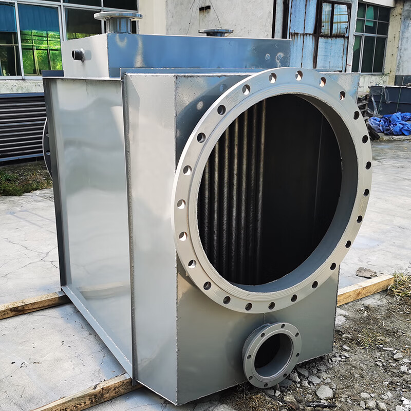 元族烟气余热回收钢制换热器不绣钢加热器蒸汽散热器工业空气热交换
