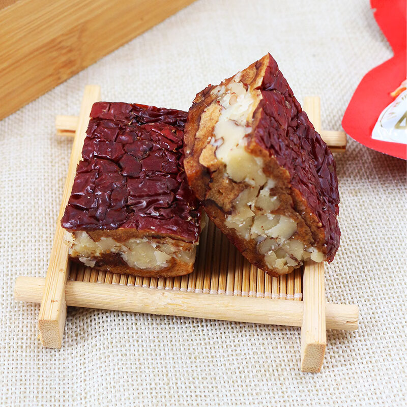 一品玉新疆奶酪枣仁派夹心枣糕 休闲下午茶零食 坚果蜜饯 奶酪枣仁派90g*3袋