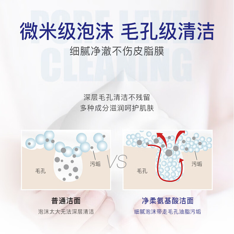Yestar艺星 净柔氨基酸洁面乳 清洁保湿洗面奶洗脸卸妆二合一520礼物 【洗卸合一】净柔氨基酸洁面乳100g*2 Yestar艺星 净柔氨基酸洁面乳 清洁保湿洗面奶洗脸卸妆二合一520礼物 【洗卸合一】净柔氨基酸洁面乳100g*2