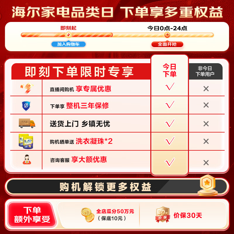 海尔(Haier)云溪4.0洗烘套装 10KG AI直驱滚筒懒人洗衣机+AI双擎热泵烘干机1.21洗净比 582+582 【年度机皇】云溪4.0 洗烘套装 10kg