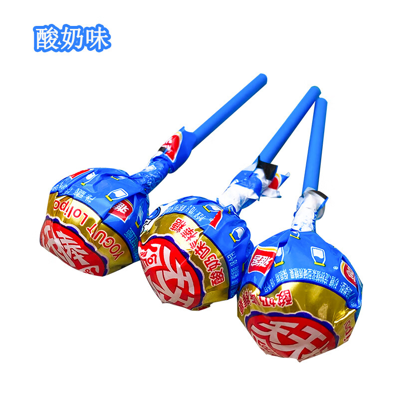 雅客天天棒棒棒糖水果味零食糖果袋装小吃六一儿童节礼盒礼物 天天棒酸奶棒500g（约43支）