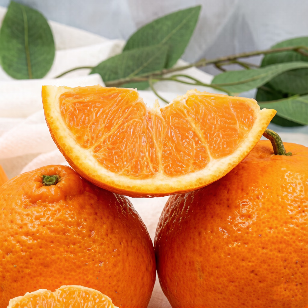 涨金正宗四川青见果冻橙柑橘子新鲜水果生鲜果冻橙酸甜口生鲜整箱A 精选净重8斤70mm+