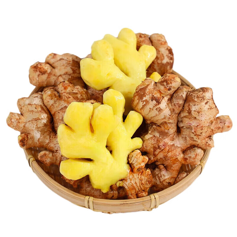 果食鲜丰正宗云南小黄姜生姜新鲜蔬菜农家自种产地直发 净重3斤
