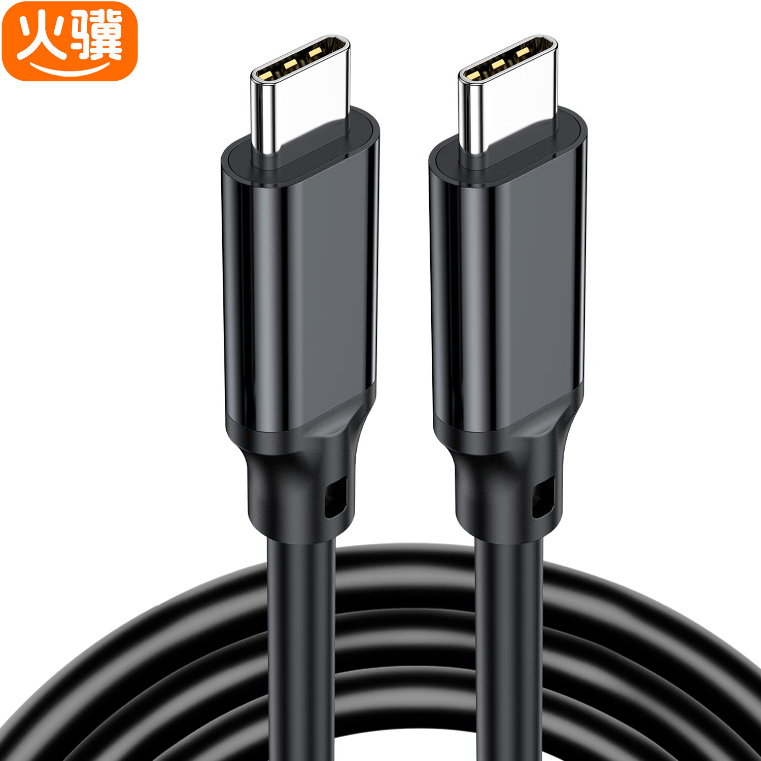 火骥type-c数据线 switch手游线8K投屏线便携屏线usb3.2数据线20gbps硬盘连接线carplay车充线5a快充线 黑色铝壳(099款) 5米