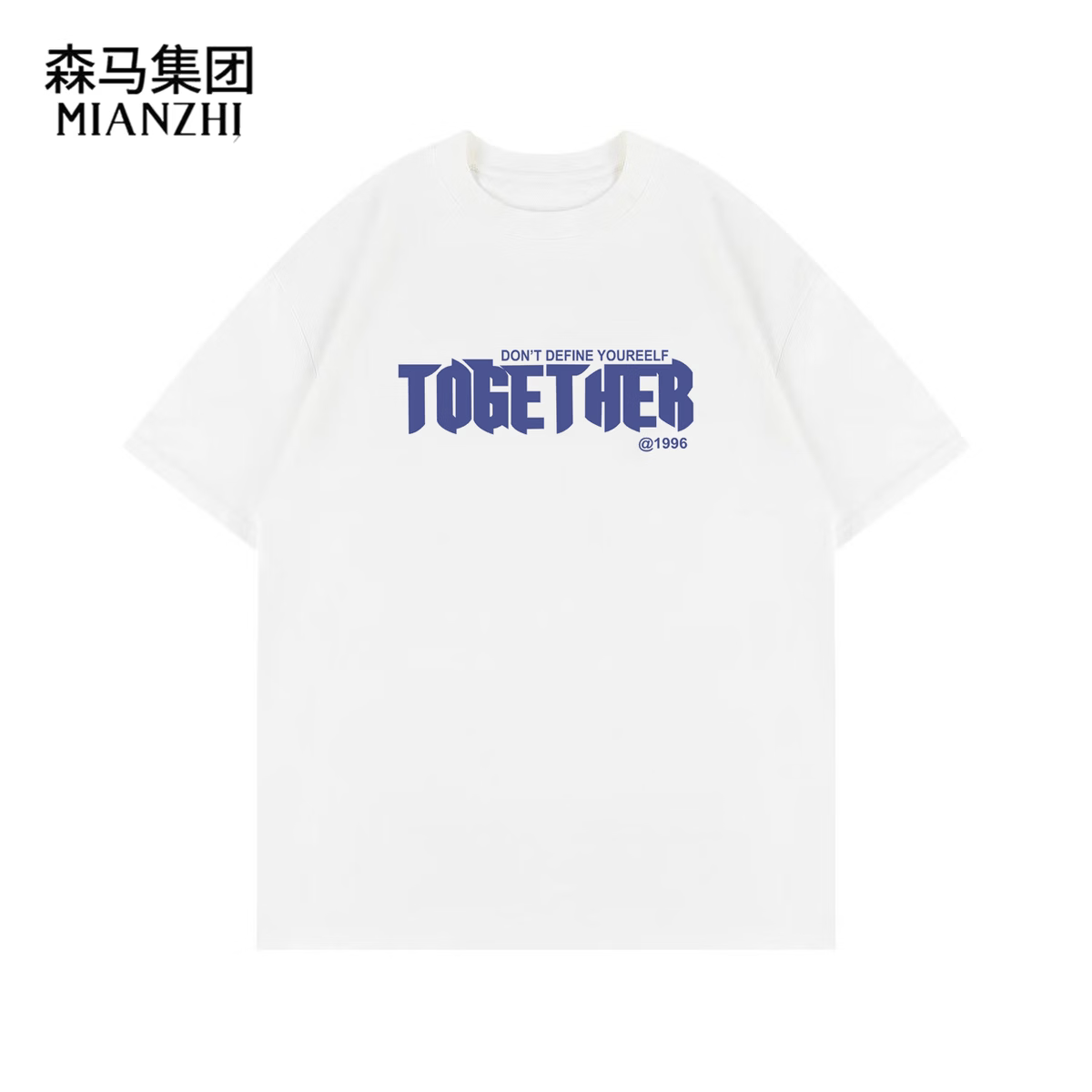 2026夏季新品棉致男女通用短袖圆领T恤修身百搭情侣装体恤衫#14 图TGET黑色 M M建议体重80+100斤