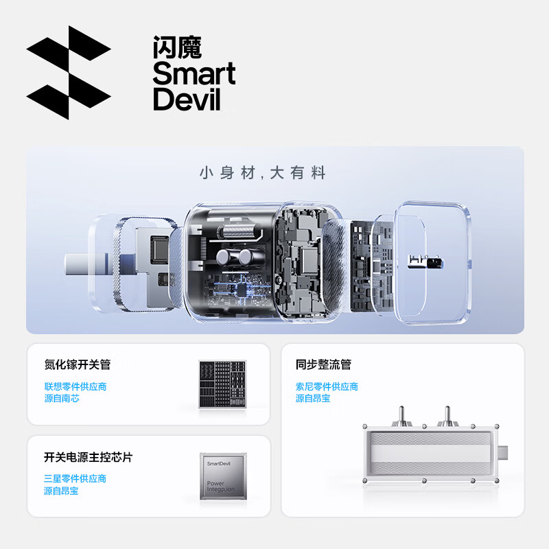 闪魔苹果充电器PD30快充套装iPhone17/16/15/14promax13/12/11充电头苹果数据线充电线type-C华为平板 【套装推荐】30W氮化镓+100W高密编织线C-C