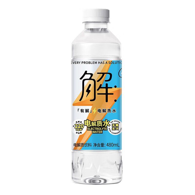屈臣氏（Watsons）屈臣氏 健身运动补充饮料 电解水480ml*15