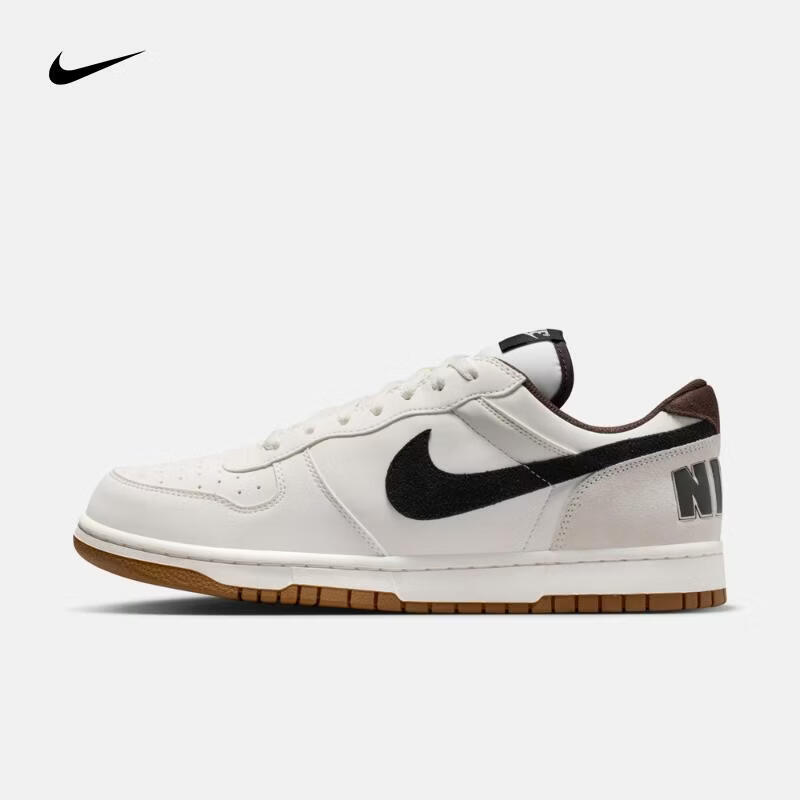 耐克（NIKE）26年夏季新款Big Low Lux男子轻盈缓震抓地力户外经典复刻运动鞋 854166-101 41