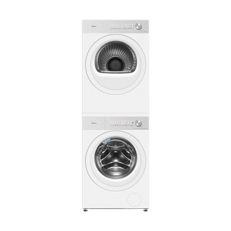 ���ģ�Midea���ܶն� ϴ����װ 12KG������ ��Ͳϴ�»�ȫ�Զ�+��Ƶ�ȱ�ʽ��ɻ� MG12F1+MH12F1������Ӫ 9410.4Ԫ
