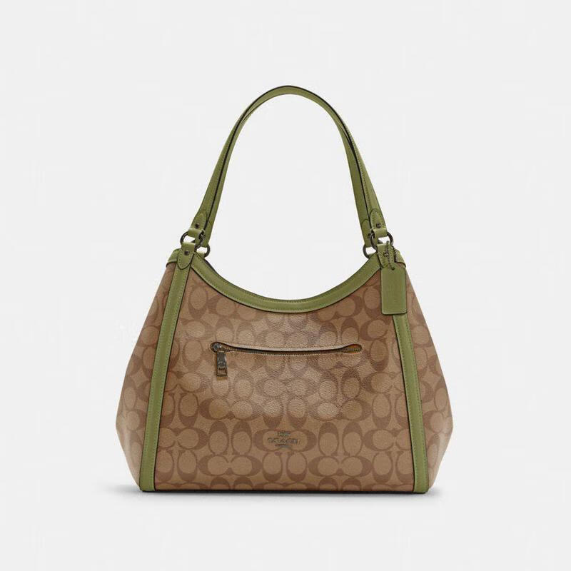 蔻驰(coach) 奢侈品kristy 复古老花 经典款淑女风时尚斜挎单肩包女c