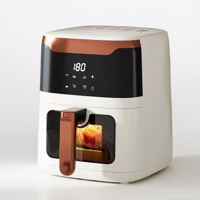 SUBOAER苏泊空气炸锅家用可视窗口8升10升2026年新款大容量精准控温定时免翻面不沾煎炸锅大功率 10L 【旗舰款】触屏操控+精准控温（免翻循环热风）
