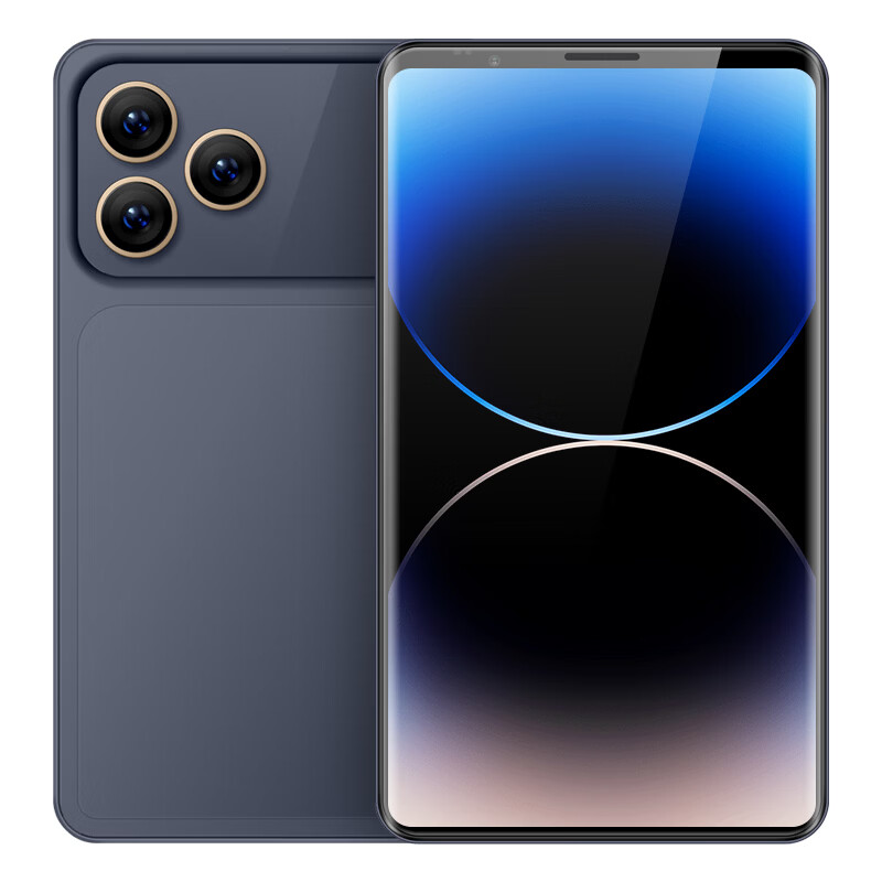 WUHADP 顶配旗舰参数8.9英寸4K超清大屏手机天玑9500处理器16G+1TB大内存18000毫安电池全网通5G双卡双待 8.9英寸橙色 谷歌国际版 国外用 16GB+1TB