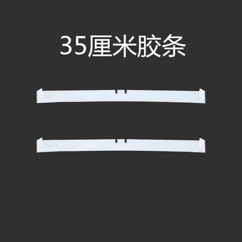 列文虎克 LEEUWENHOEK全新硅胶魔术扫把地刮地板清理扫帚180°可旋转浴室卫生间刮水器 伸缩杆+50cm透明硅胶1条