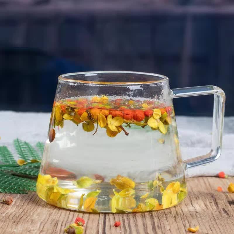通用合欢花干货精选野生合花欢泡水袋装新货合欢花茶干花泡水泡茶 合欢花 250g*4罐 （共1000g）