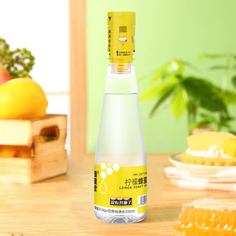 洛蜜欧柠檬蜂蜜水一拧一摇0脂肪解暑饮料蜂蜜水分离式柠檬水夏日饮品 柠檬味 6瓶装*1箱