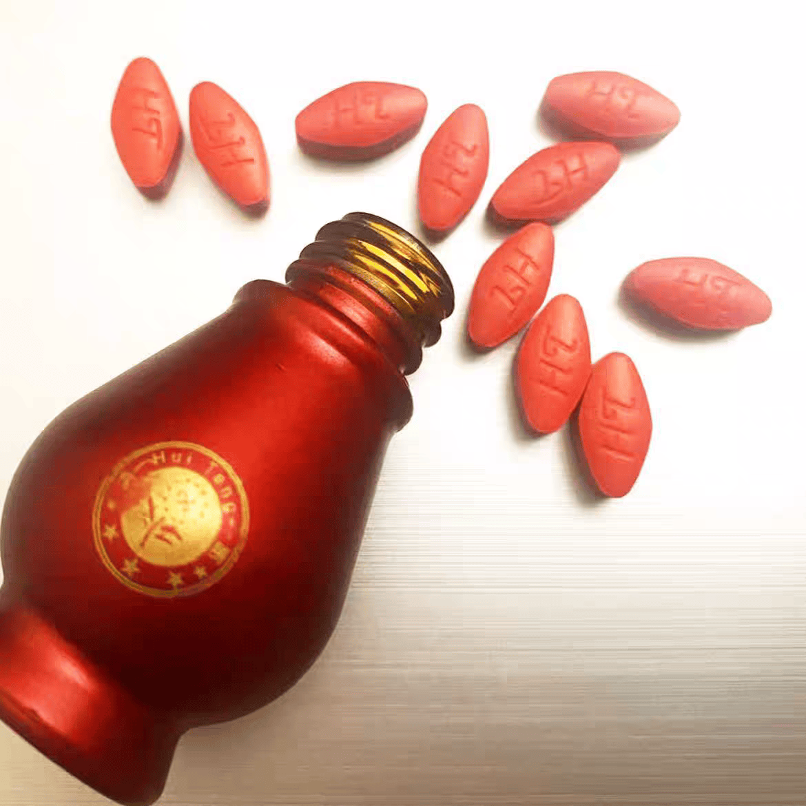 第5酷老款美国正品红钻 红瓶红色片10粒装 两盒送一盒(发三盒) 买三送二 50粒*5盒