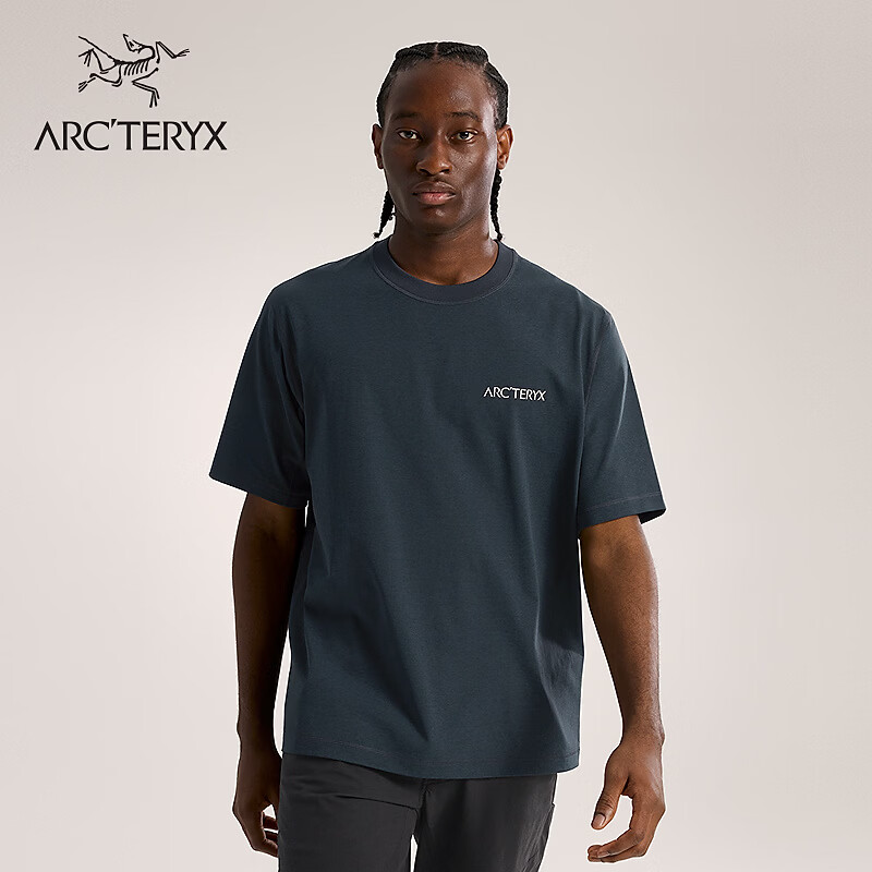 ARC'TERYX始祖鸟 ENVOY GRAND WALL SS 男子 短袖T恤 ORION/深藏青 S