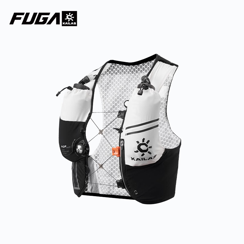 KAILAS FUGA AIR8凯乐石越野背包男马拉松运动户外跑山徒步轻便登山包女 黑白【新款】 M