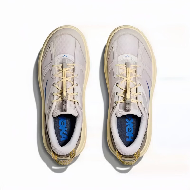 HOKA HOKA FOOT男女同款邦代B3复古运动休闲鞋BONDI B3  缓震透气山地户外跑步鞋 橙黄色/明黄色 46