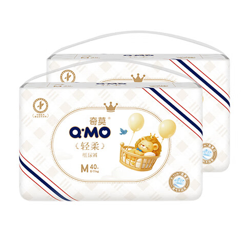 奇莫Q-MO轻柔尿不湿拍2发4包 160元 - 86线报