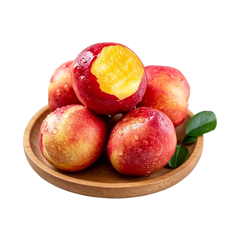 京鲜生 珍珠油桃 3斤装 单果60g+ 珍珠枣油桃 生鲜水果礼盒