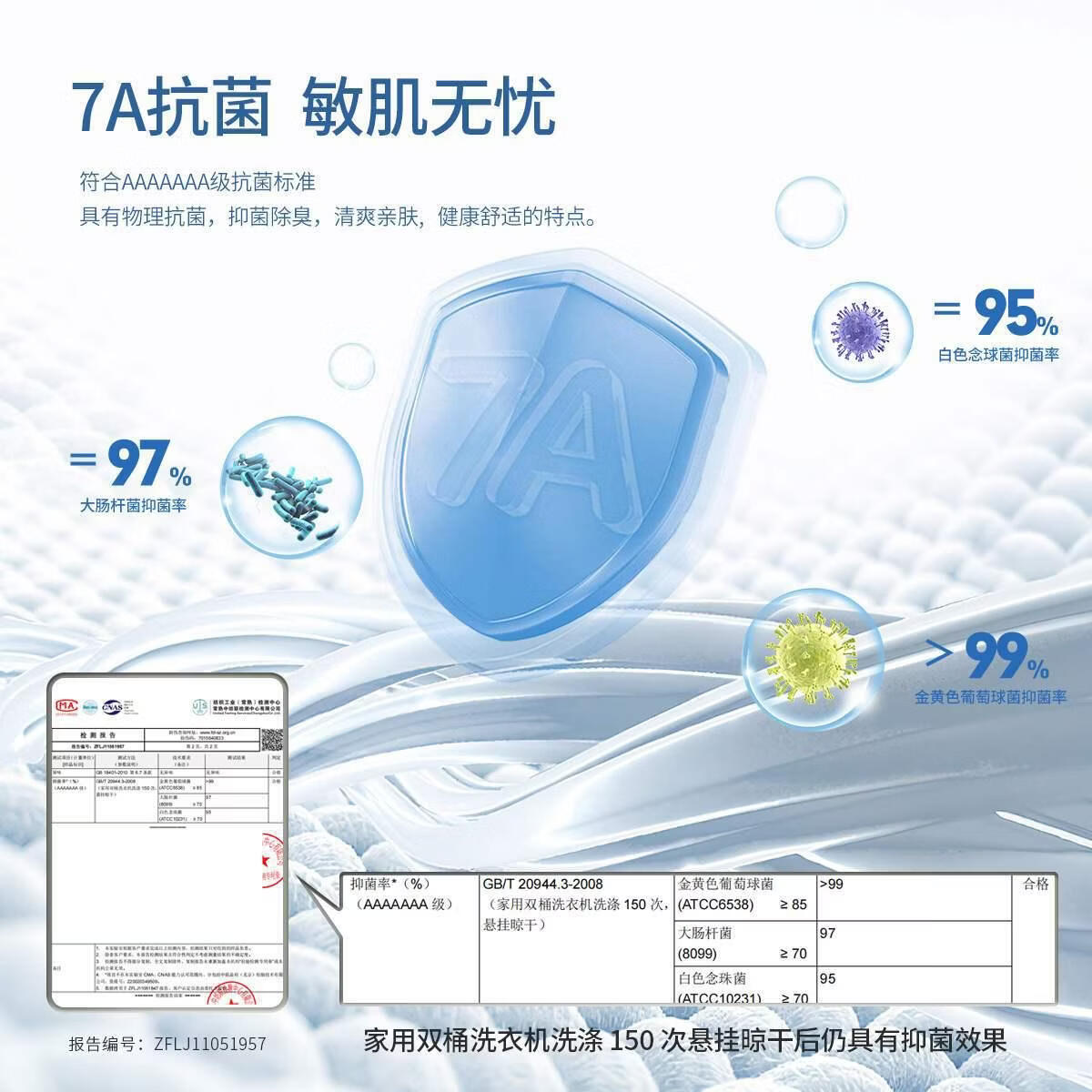 杉杉（SHANSHAN）【轻奢醋酸7A】男士polo衫短袖亚麻桑蚕丝短袖t恤 雾霾蓝 4XL