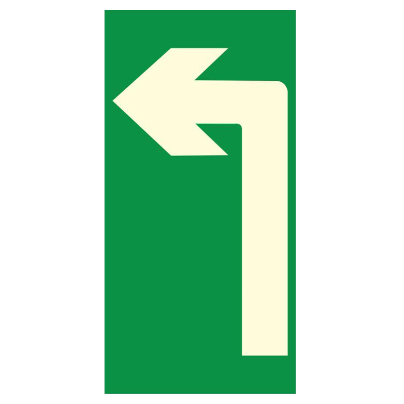 冠峰 左转 地面指示方向箭头贴防滑耐磨地贴指向箭头gng-622