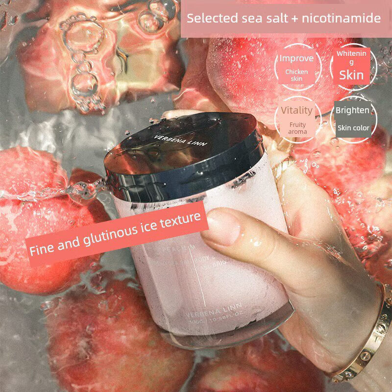 VE VELVETY•SOIOVerbena Linn烟酰胺香氛海盐身体磨砂膏平价改善鸡皮透亮去角质 炼乳莓子PP04(返转巴黎同款香) 300g