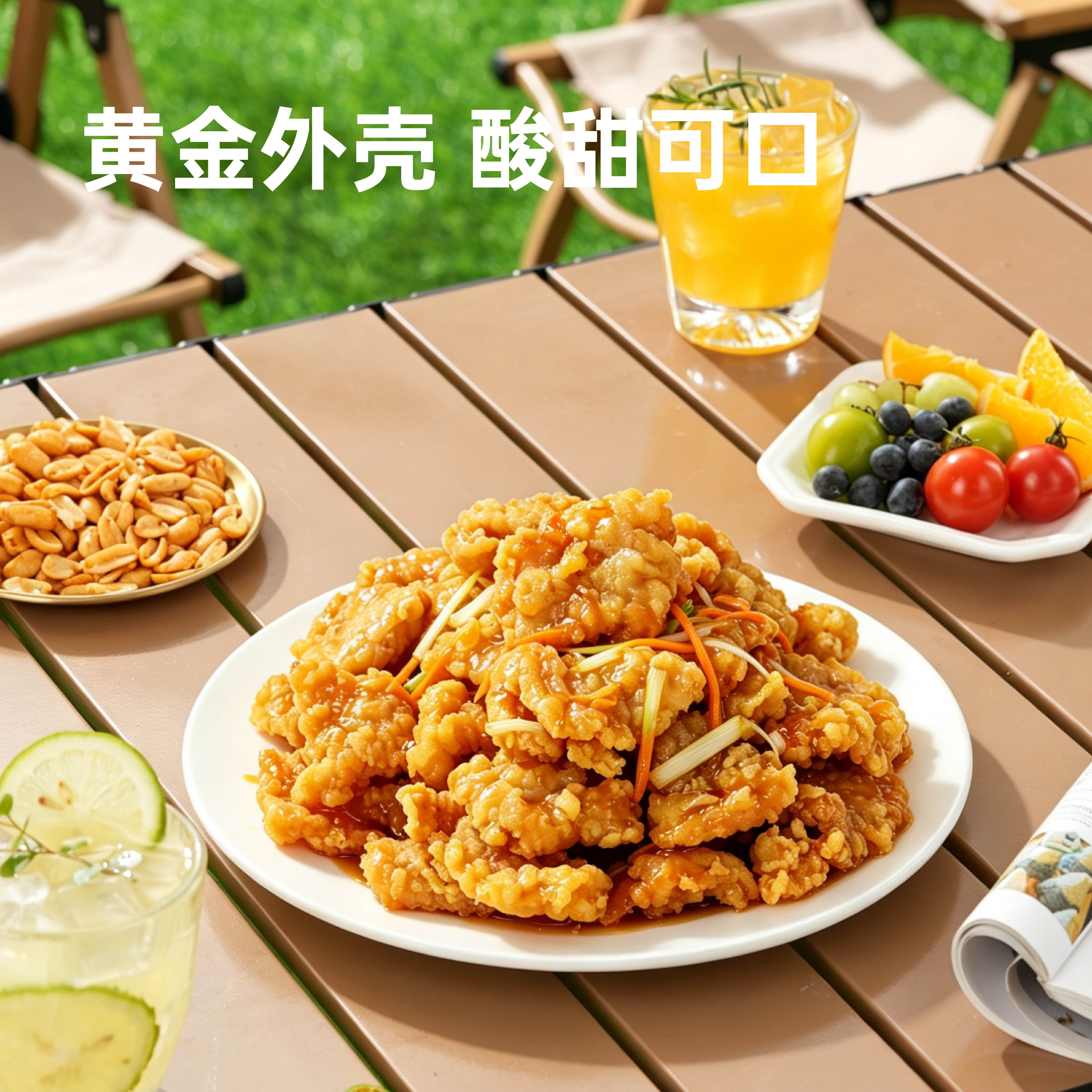 宝恒源 锅包肉 家用半成品油炸空气炸锅食材东北特色酒店商用预制菜批发 锅包肉350g*2袋【实惠】
