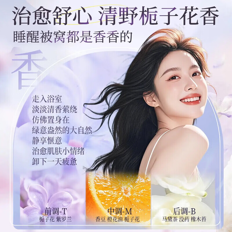 LIFUSHA氨基酸沐浴露持久留香湿补水滋润干皮嫩白沐浴乳清爽保湿沐浴液 氨基酸沐浴露800ml×1瓶