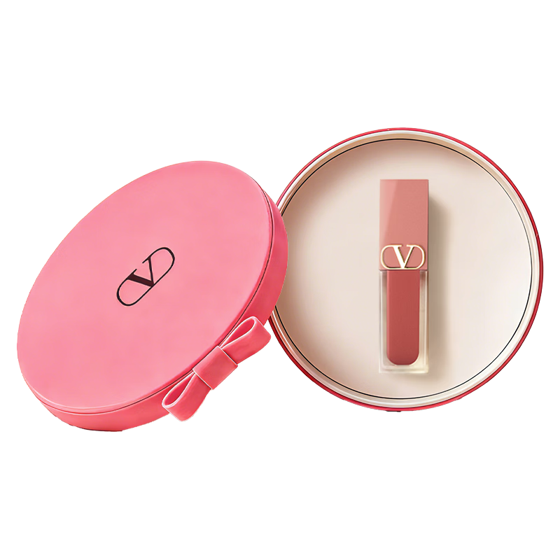 华伦天奴裸管唇霜111A唇釉口红化妆品母亲节礼物520送女朋友礼物生日礼物