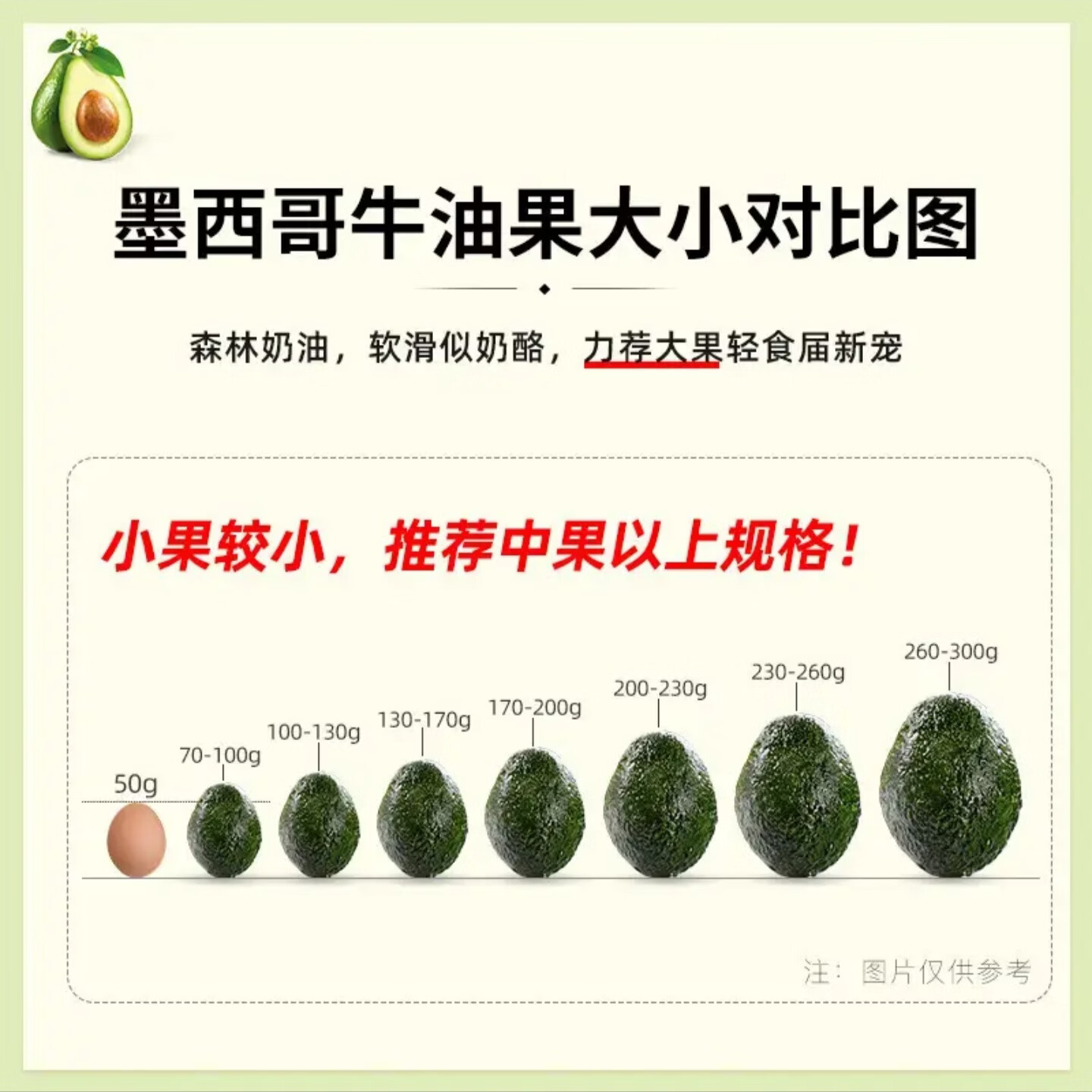 鲁禧农场【牛油果爱好者狂欢】甄选哈斯牛油果鲁禧品牌保障售后无忧放心购 臻选4枚装 100-130g