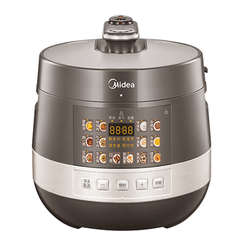 美的（Midea）【价保618】有钛0氟青瓷电压力锅少盐提鲜70kPa高压锅1000W大功率0涂层多功能一体电饭煲E5860G