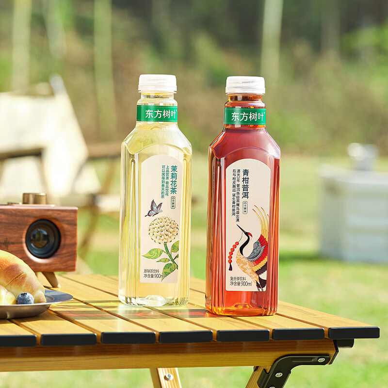 农夫山泉东方树叶无糖茶饮料900ml茉莉花茶整箱大瓶装乌龙茶 【900ml*1瓶】茉莉花茶