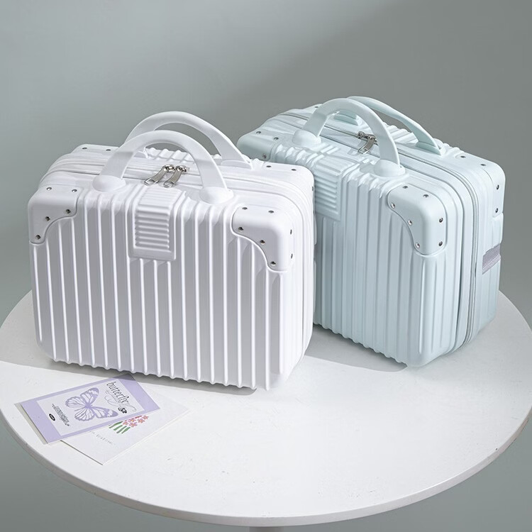 其他手提化妆箱女便携旅行收纳盒 黑 14寸(化妆收纳包)