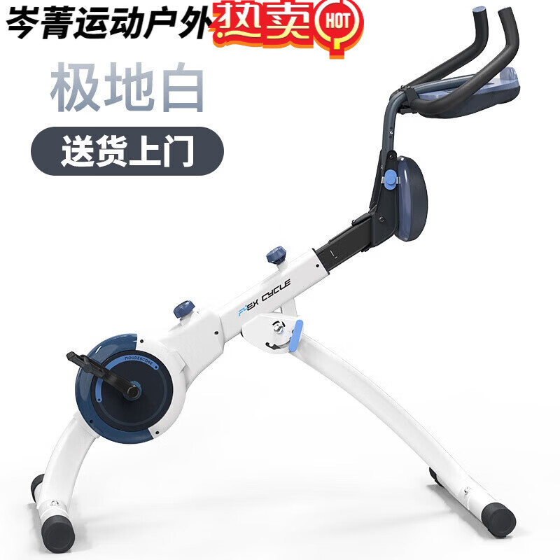 伽文四合一动感单车家用多功能健身自行车室内有氧运动器材 极地白 (+货上门)