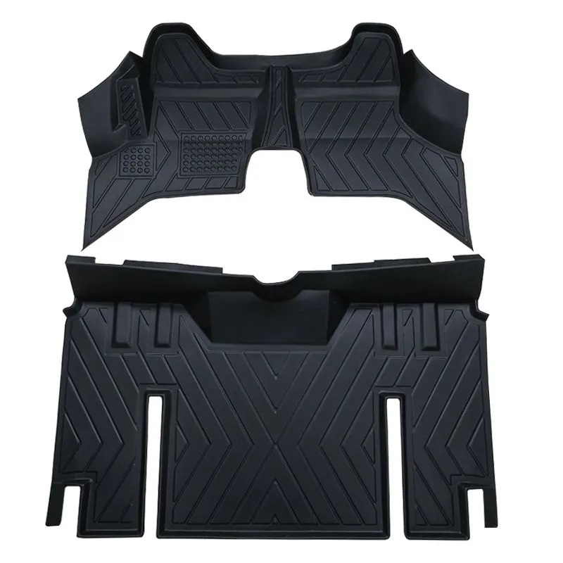 五菱荣光小卡脚垫单排双排五菱荣光面包车前排TPE小货车汽车脚垫 TPE主驾驶+副驾驶【加厚】 荣光小卡【12-26款】