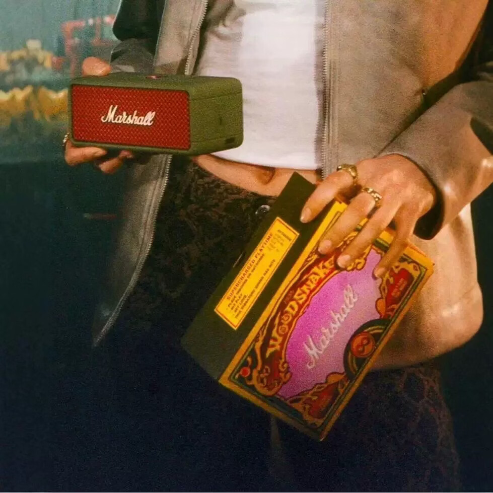 marshellEMBERTON马歇尔三代无线蓝牙音响重低音炮户外防水便携小音箱高音质高颜值男女朋友送礼物解压神器 新款三代马年限定