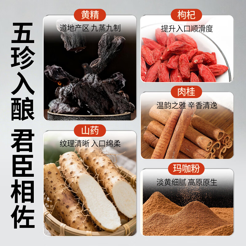 敖东人参酒梅花鹿鹿鞭酒茸血酒灵芝酒黄精苁蓉酒滋补酒养生酒中秋礼盒 梅花鹿鹿心酒 125ml*3瓶 【三款组合装】
