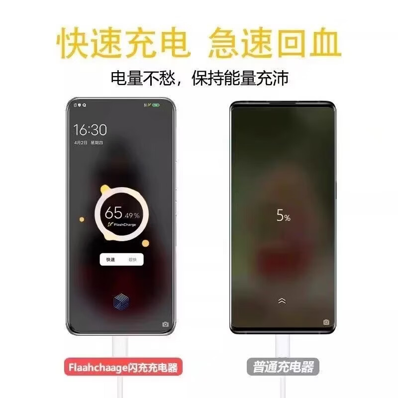 vivo原装vivo120w快充头快充适用vivo12/11/12/13neopro数据线x90/100快充iqoo11/10/12/9/8双C数据线 120W闪充头+1.0米闪充线【双C】