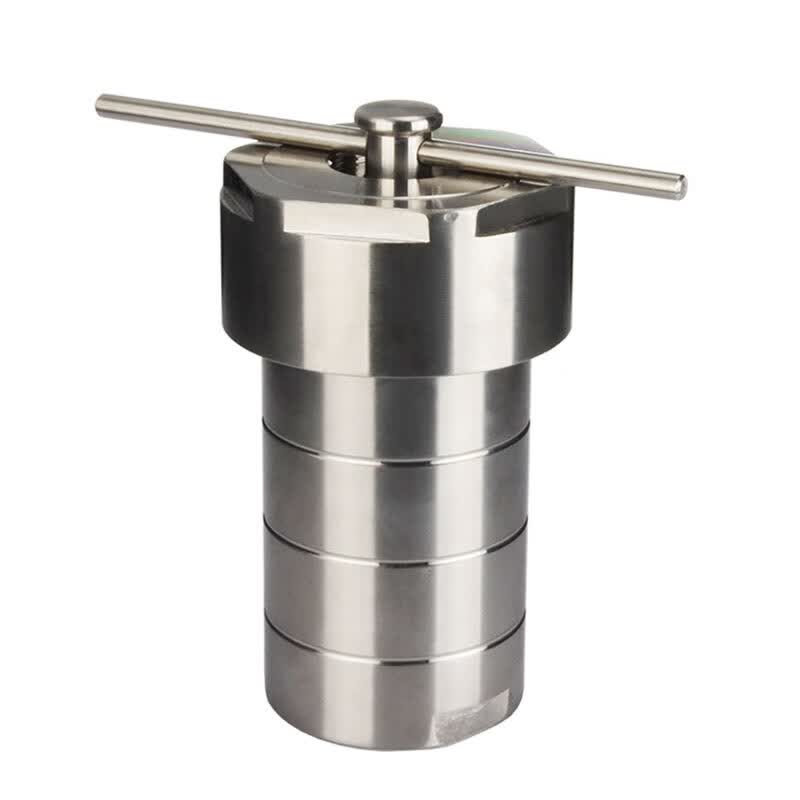 科睿才实验室水热合成反应釜四氟内衬溶样 不锈钢消解罐高温高压 200