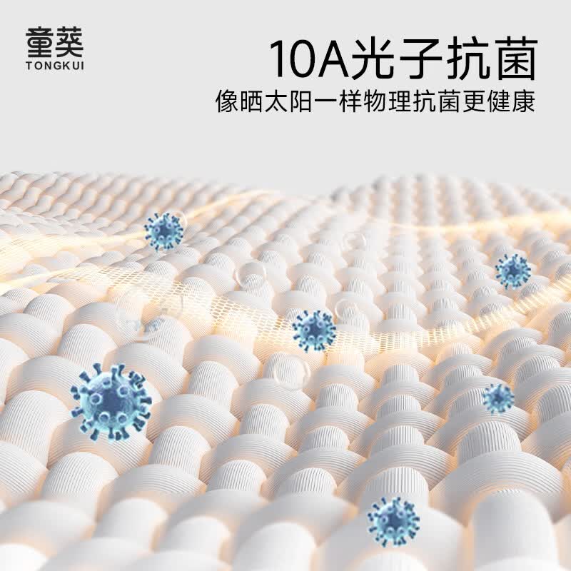 tongkui童葵姨妈垫生理期床垫纯棉表可水洗床上月经垫宿舍例假护理垫 【纯棉空气层款10A抗菌】林间小鹿 70*100