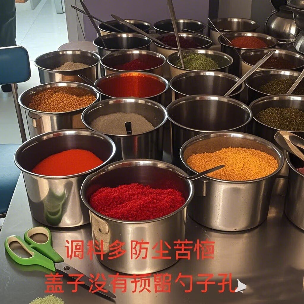 【工厂直供】装猪油罐盖勺家用大油罐耐高温陶瓷熟油荤油泼辣子辣 开口味盅16cm