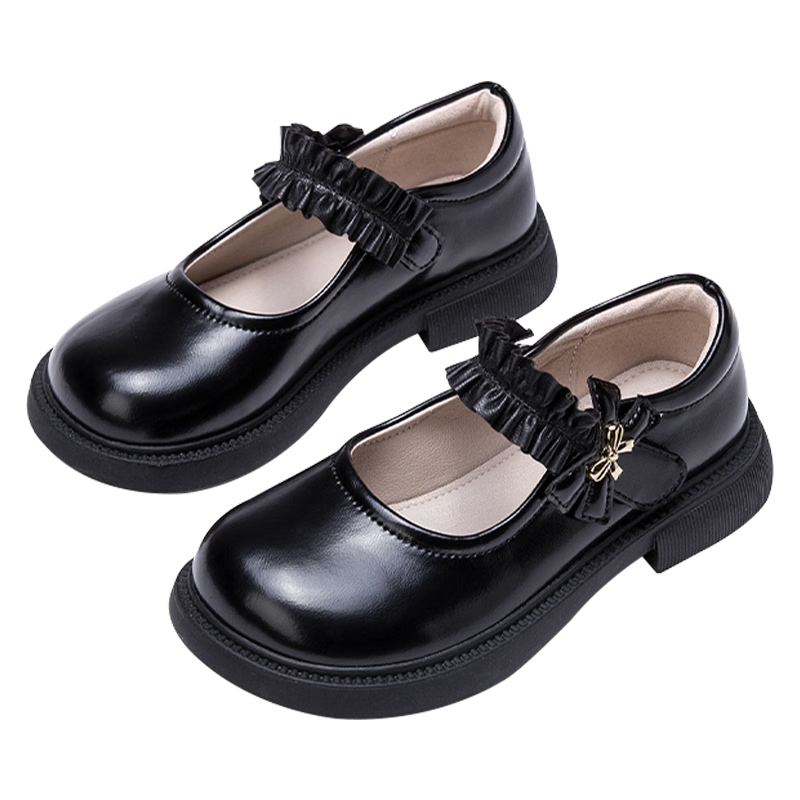 ������ŮͯƤЬ����͸�����׵�Ь��ͯ��һУ԰�ݳ�������Ь  ��ɫ 36 89Ԫ