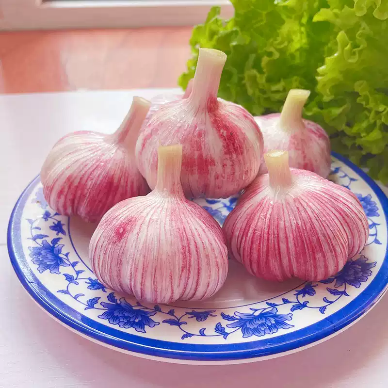 正鲜季（ZHENGXIANJI）云南紫皮新鲜湿蒜大蒜头现挖鲜蒜嫩大蒜 2500g