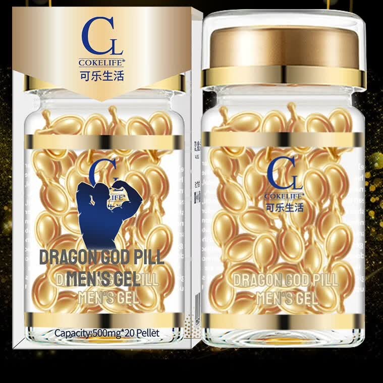 COKELIFE男用延迟凝胶正品成人用品情趣性保健男士外用阴茎按摩胶囊 男士劲能凝胶20粒