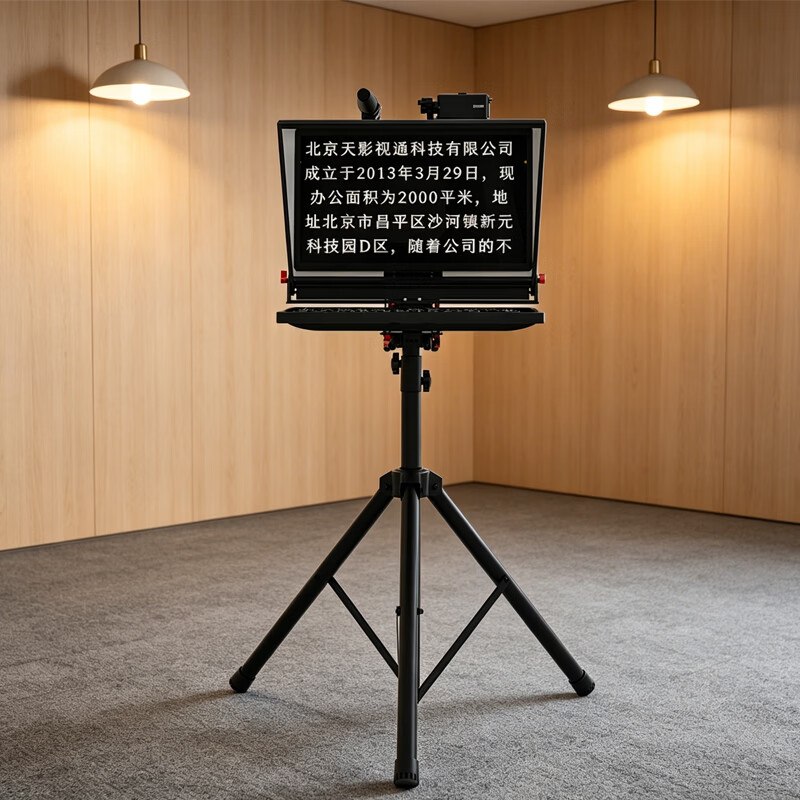 天影视通提词器大屏幕20/22/24寸单双屏演播室题词器电脑手机平板摄像机单反相机Pocket3提词器口播直播 TY-Y22寸单屏提词器(不含显示器脚架)性价比