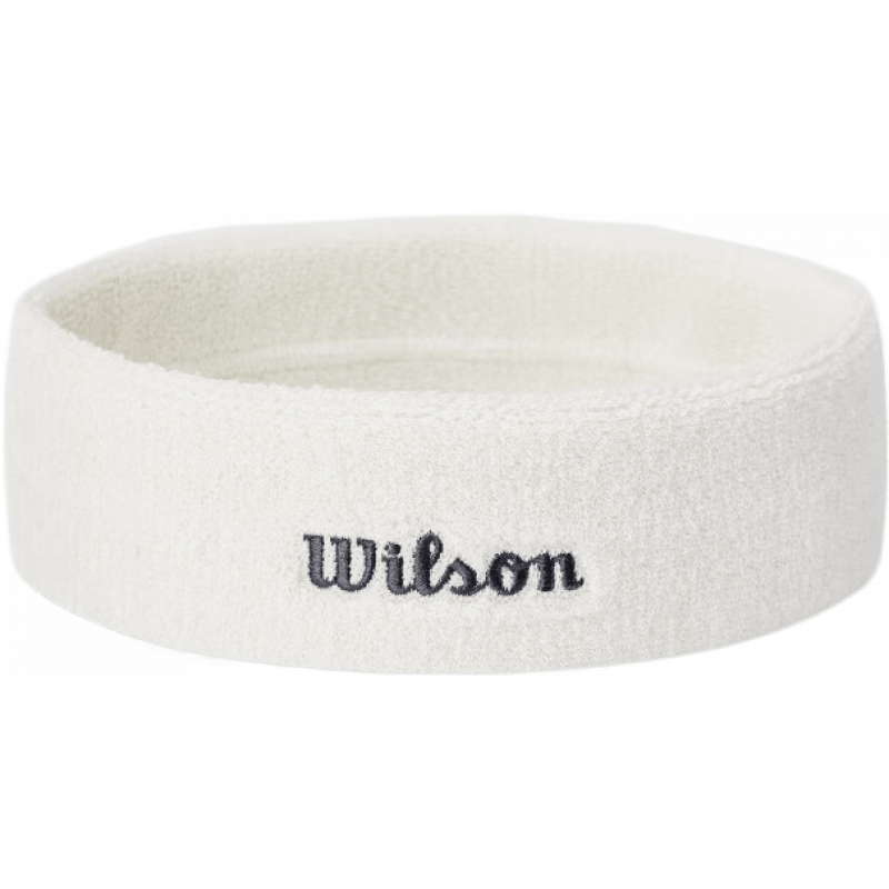 威爾勝（Wilson）男女頭帶網(wǎng)球發(fā)帶運動吸汗籃網(wǎng)球配件配飾 豆腐灰-WU00019531GYC_【新色上市】